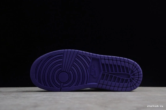 High 1 Jordan Retro Purple' OG  555088-501 555088-501 Kid Kids Air 'Court 0511